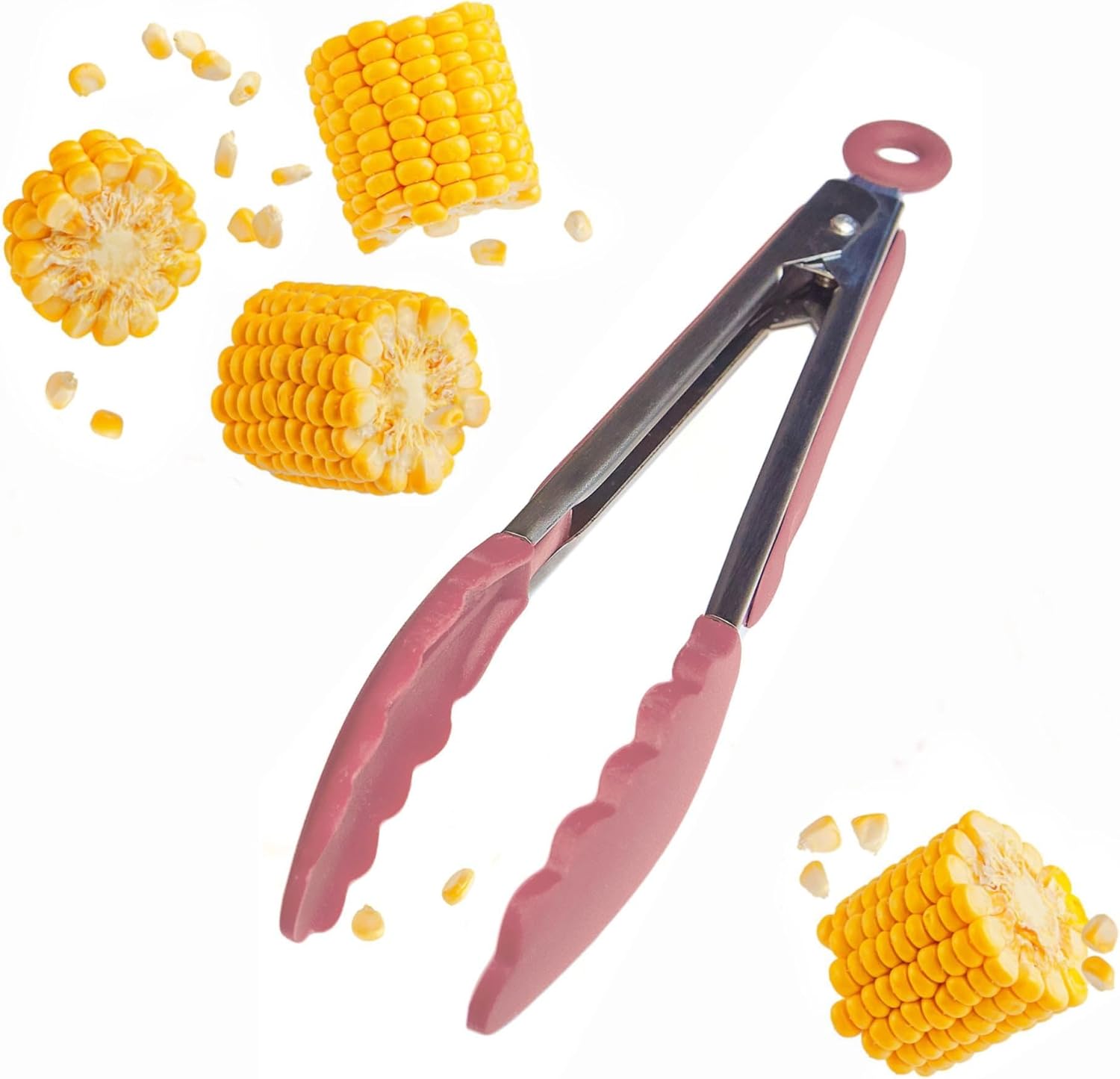 StarPack Premium Silicone Kitchen Tongs