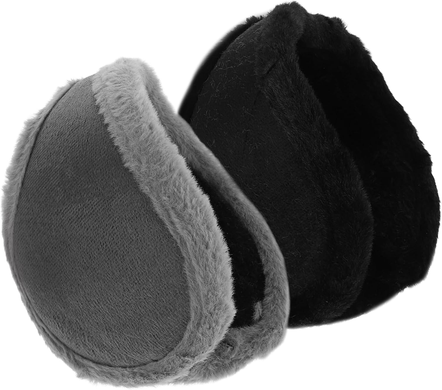 Beavorty Fleece Winter Ear Muffs for Men and Women Warm Soft Earmuffs for Cold Weather Adjustable Ear Covers for Skiing and Outdoor Activities