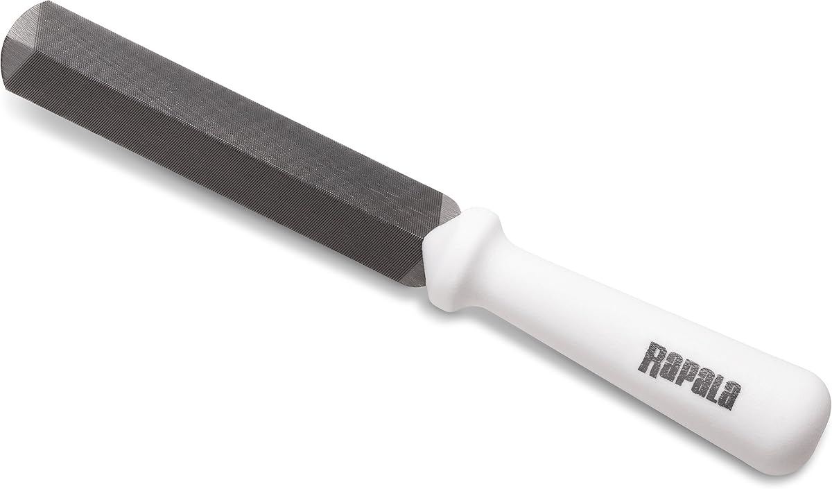 Rapala 4" SRHCF4: Lima de gancho para sal, multicolor