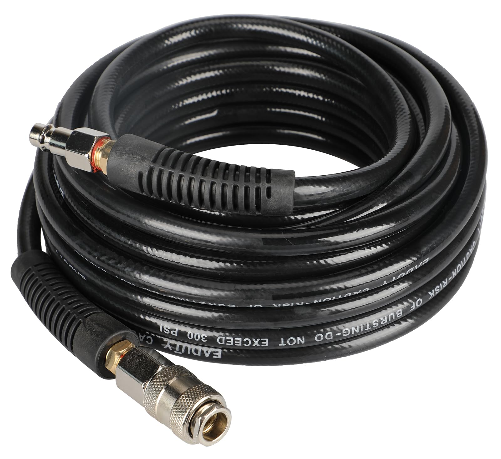 EADUTY Air Compressor Hose, Heavy Duty PVC Air Hose 1/4" I.D by 10 M Length