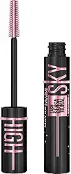 Maybelline NY Lash Sensational Sky High Cosmic Black, Máscara de Cílios Lavável com Extrato de Bambu e Escova Flexível para Alongamento Sem Limites, Pigmento Preto Intenso, Edição Especial, 7,2ml