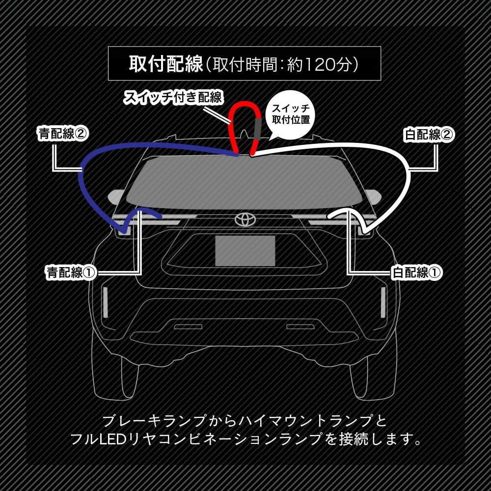Amazon | シェアスタイル ヤリスクロス 前期 後期 全灯化 キット 5p