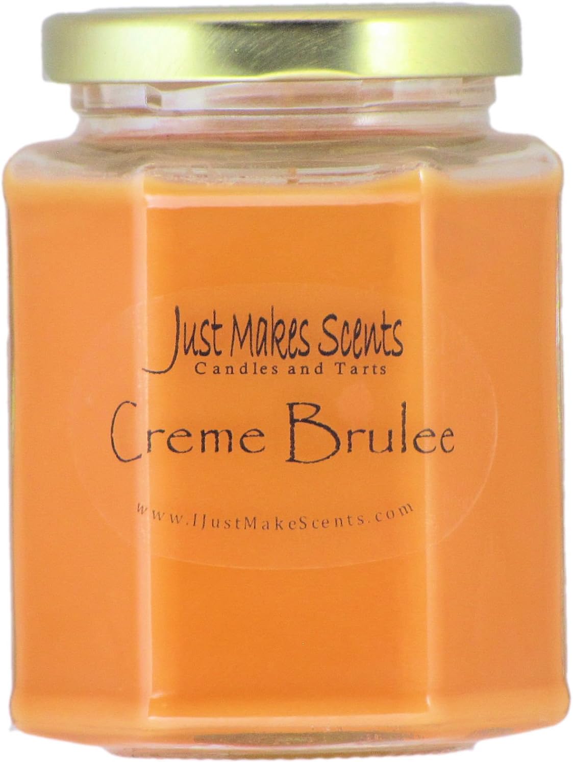 Just Makes ScentsCrème Brulee Scented Blended Soy Candle | Hand Poured Candles Made in The USA