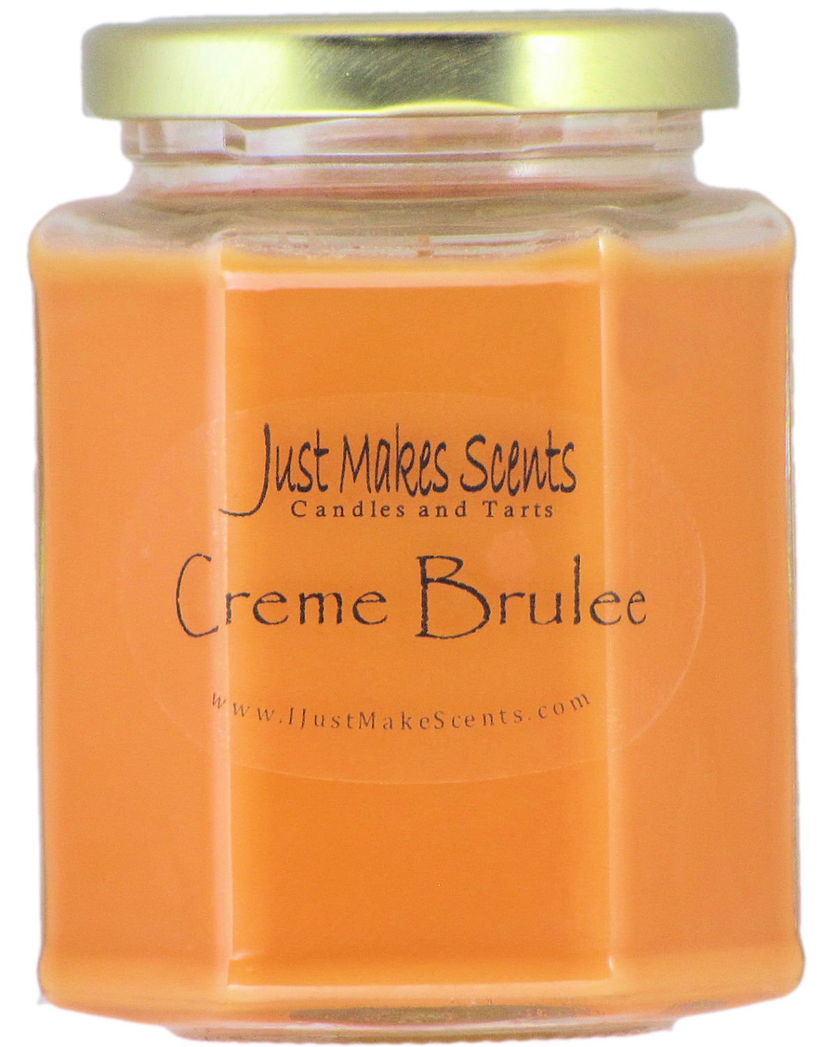 Just Makes ScentsCrème Brulee Scented Blended Soy Candle | Hand Poured Candles Made in The USA