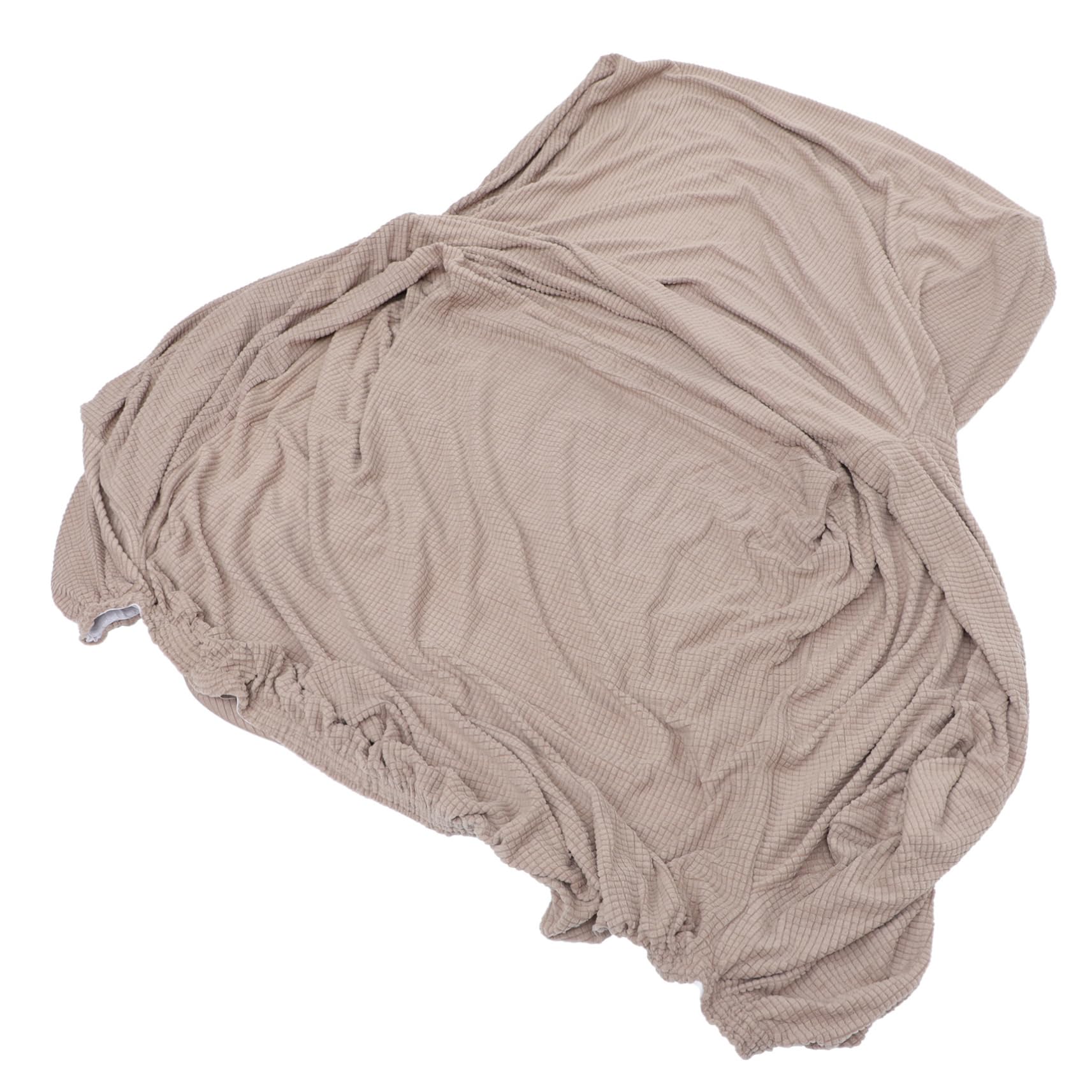 Unomor Recliner Chair Covers Full-Body Slipcover for Recliner Soft Velvet Sofa Set Easy to Fit Brown Single Seat c