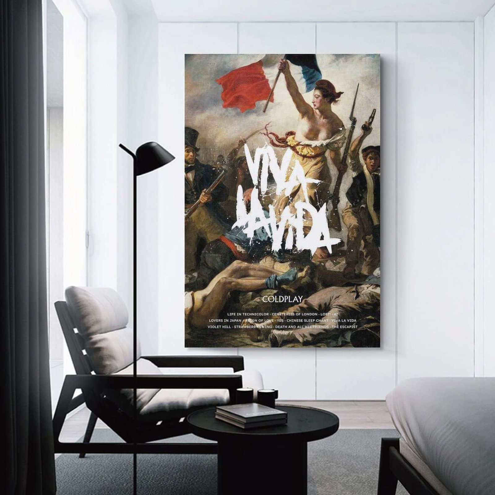 IPADSA Coldplay Viva La Vida 28 Canvas Poster Wall Art Decor Print
