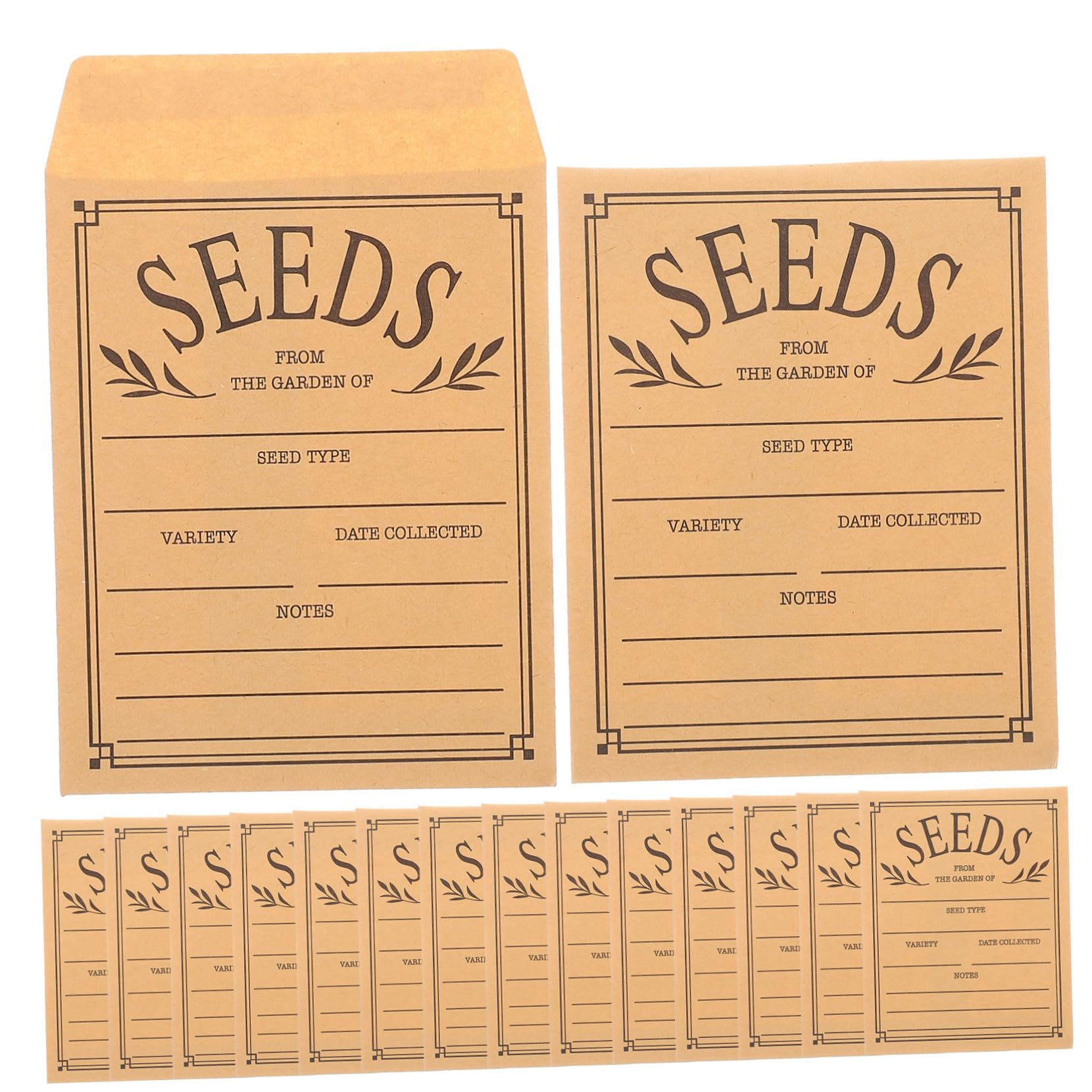 LALAFINA 50pcs Paper Coins Packets Envelops for Presents Packets Paper Packets Paper Bags Convenient Paper Packets Container Multipurpose Kraft Paper Envelope