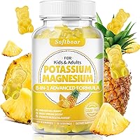Vista 33 de softbear Sugar Free Potassium Magnesium Gummies for Adults Kids, High Absorption Potassium Supplement Gummies Supports Leg Cramps & Muscle & Immune