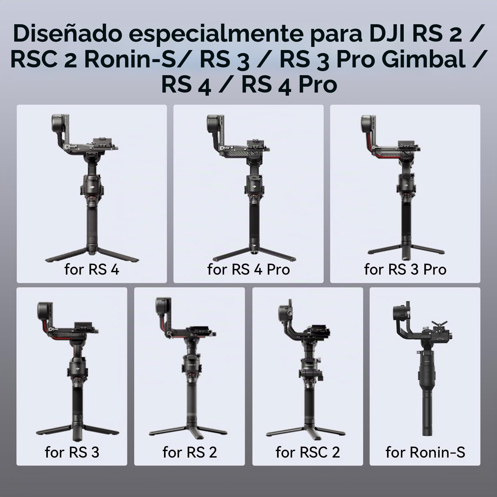 SMALLRIG Placa de Liberación Rápida para MFT-Type Compatible con dji RS 2 / RSC 2 / Ronin-S/RS 3 / RS 3 Pro/RS 4 / RS 4 Pro - 3158B