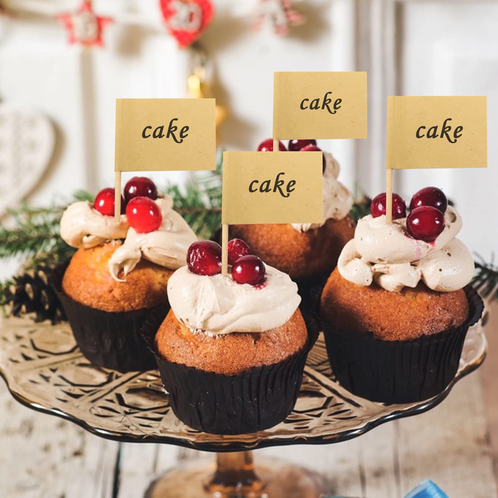 200 Pcs Cure-dents Drapeau Pour Apéritifs Ingrédients Apéritif Enfant