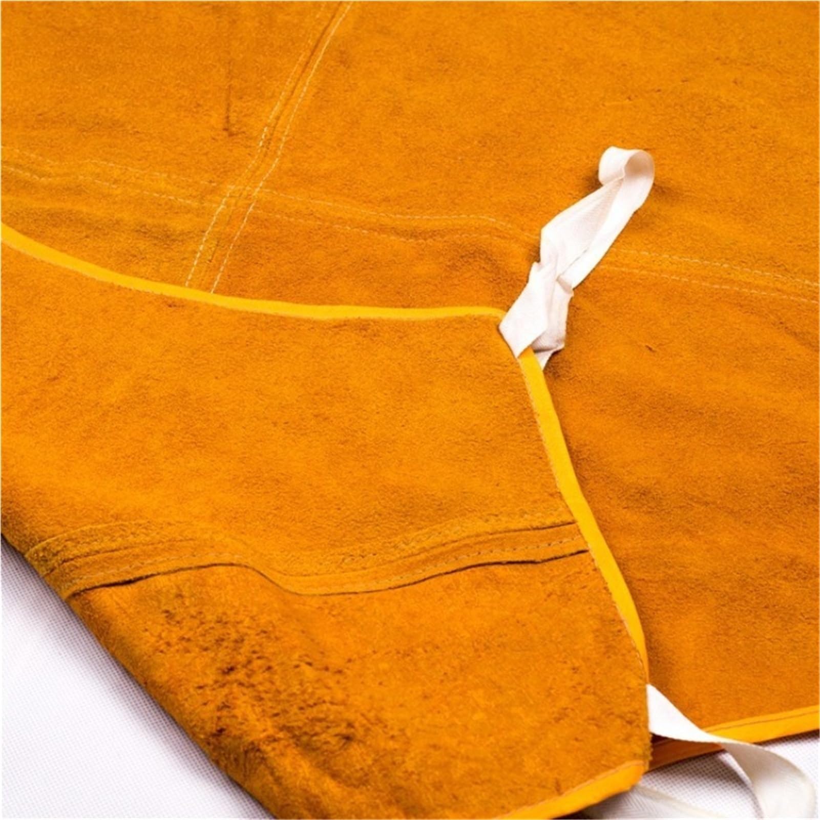Delantal de soldadura de cuero