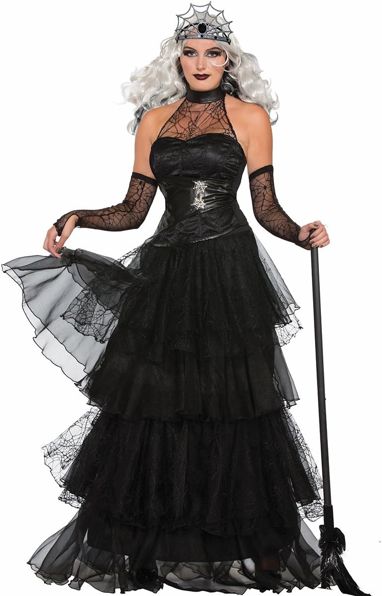 Forum Novelties Gothic Witch Wicked Evil Queen Spider Web Tiara Crown Costume Accessory