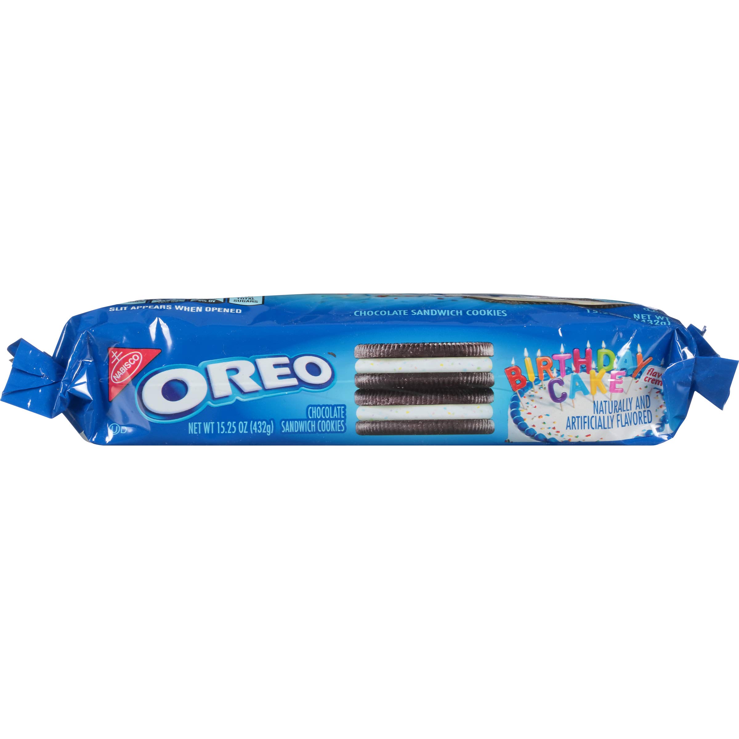 Buy OREO Birthday Cake Chocolate Sandwich Cookies, 15.25 oz Online at desertcart QATAR