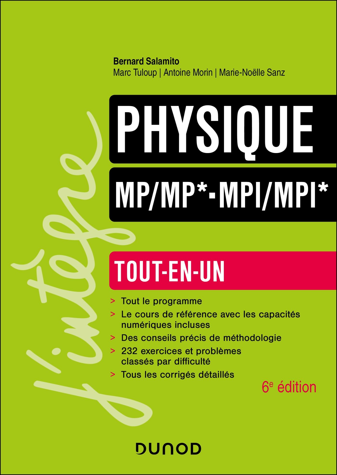 Physique Tout-en-un MP/MP*-MPI/MPI* - 6e éd.