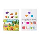AKSHAYADHARA Montessori Busy Book for Toddlers 2–5 Years | Velcro Activity Book with Write & Erase Pages | Early Learning & Fine Motor Skills Preschool Educational Toy Activities gallery image