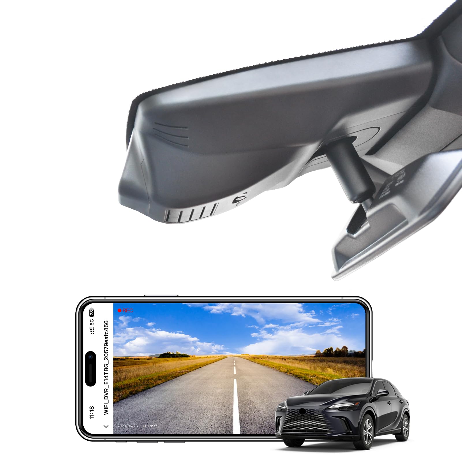 Mangoal 4K Dash Cam (Model C Front 4K)