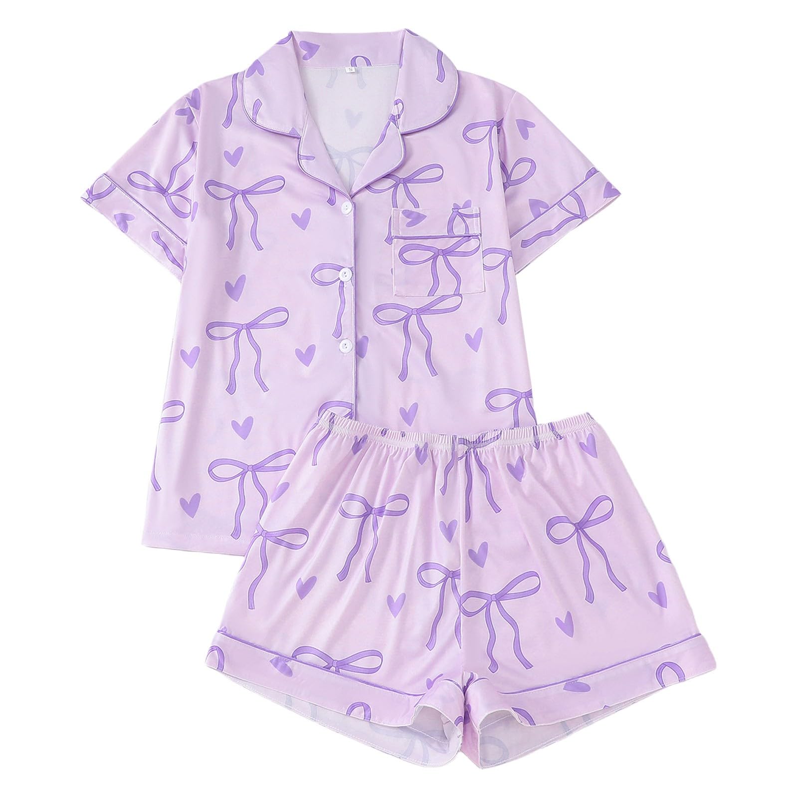 Conjunto cómodo de mujer para dormir fresca durante los meses cálidos 8