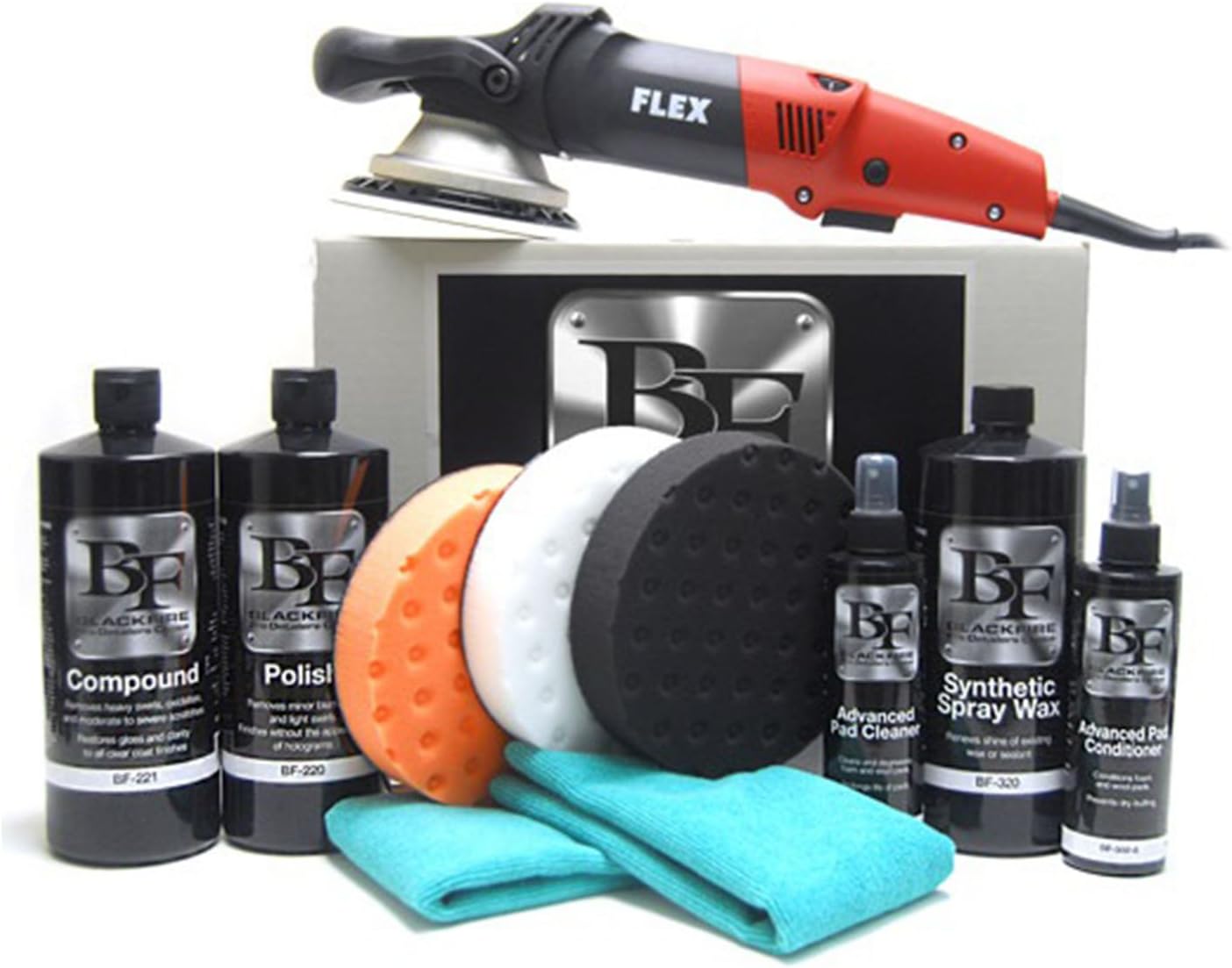 BLACKFIRE FLEX 3401 Swirl Remover Kit