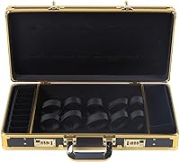 Vista 7 de Herramienta de peluquería Estuche de viaje para peluquería Clipper Trimmer Holder Caja organizadora Caja de herramientas con cerradura, kit de corte