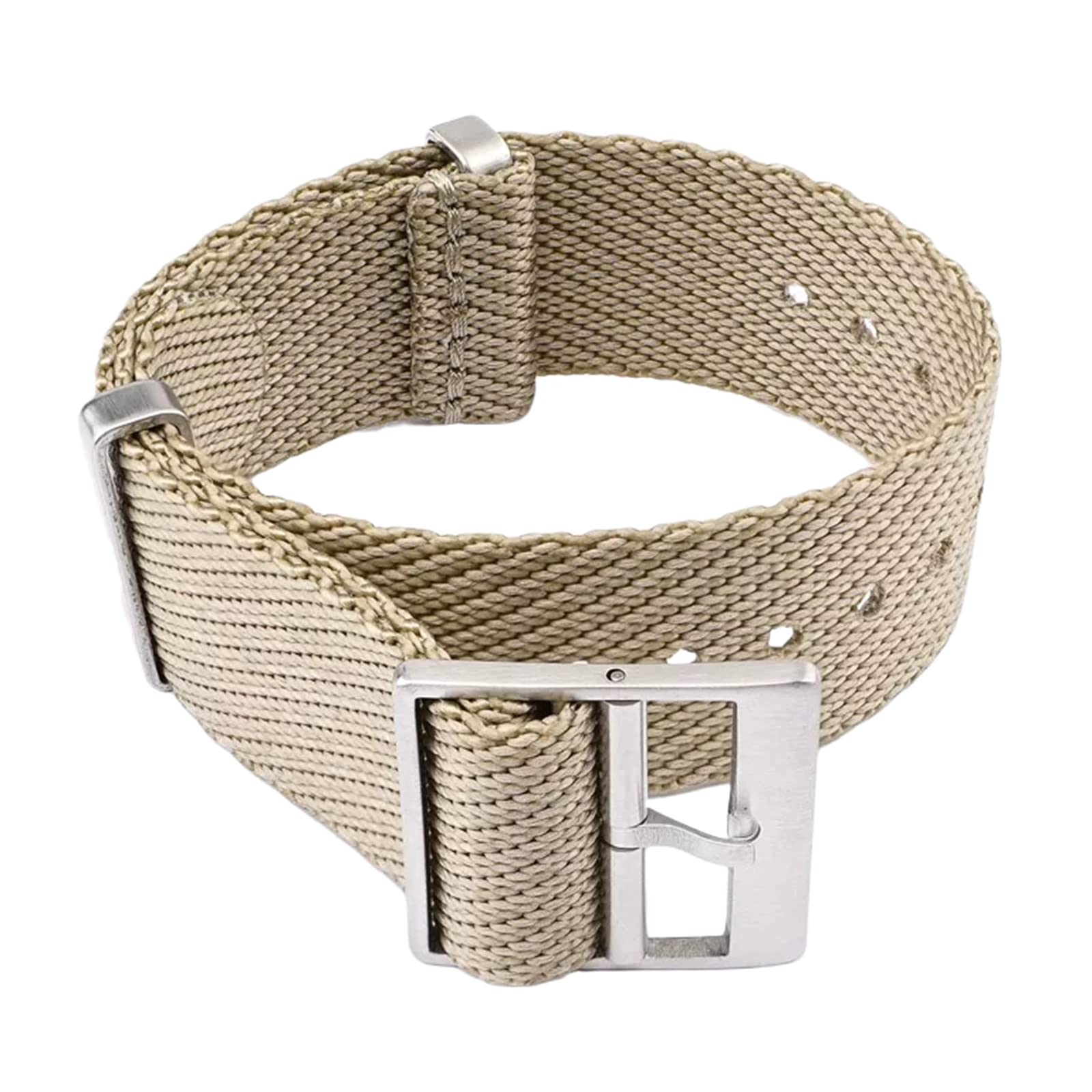 Bracelet de montre en nylon mixte pour cadran à quartz