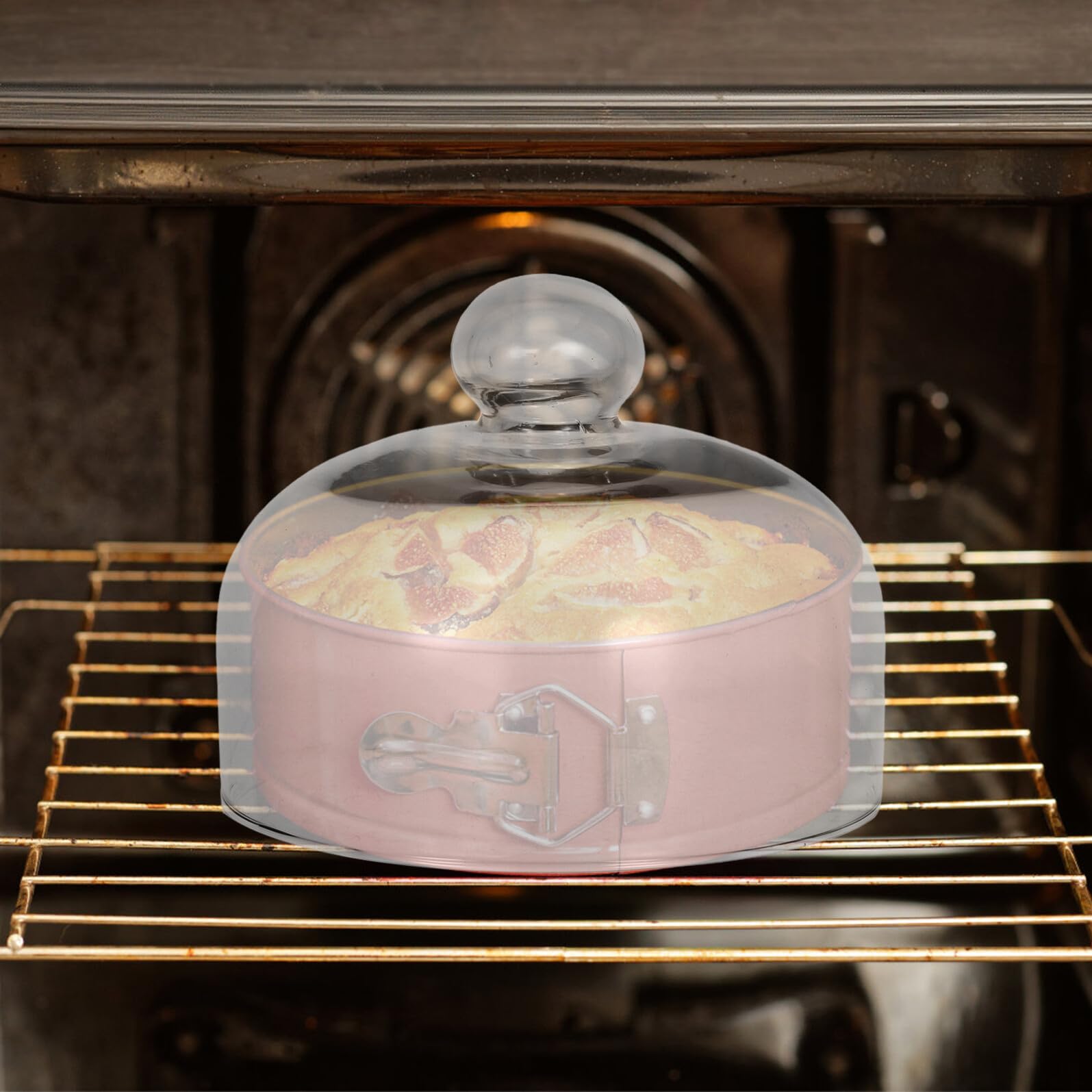 Tapa de cristal para microondas, antiproyección, protección transparente, resistente a altas temperaturas, apta para platos y cuencos estándar, fácil de limpiar para cocinar y servir
