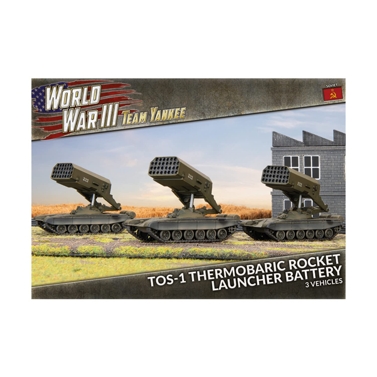 WW3: Soviet Thermobaric Rocket Battery - Team Yankee - Brand New - Flames of War