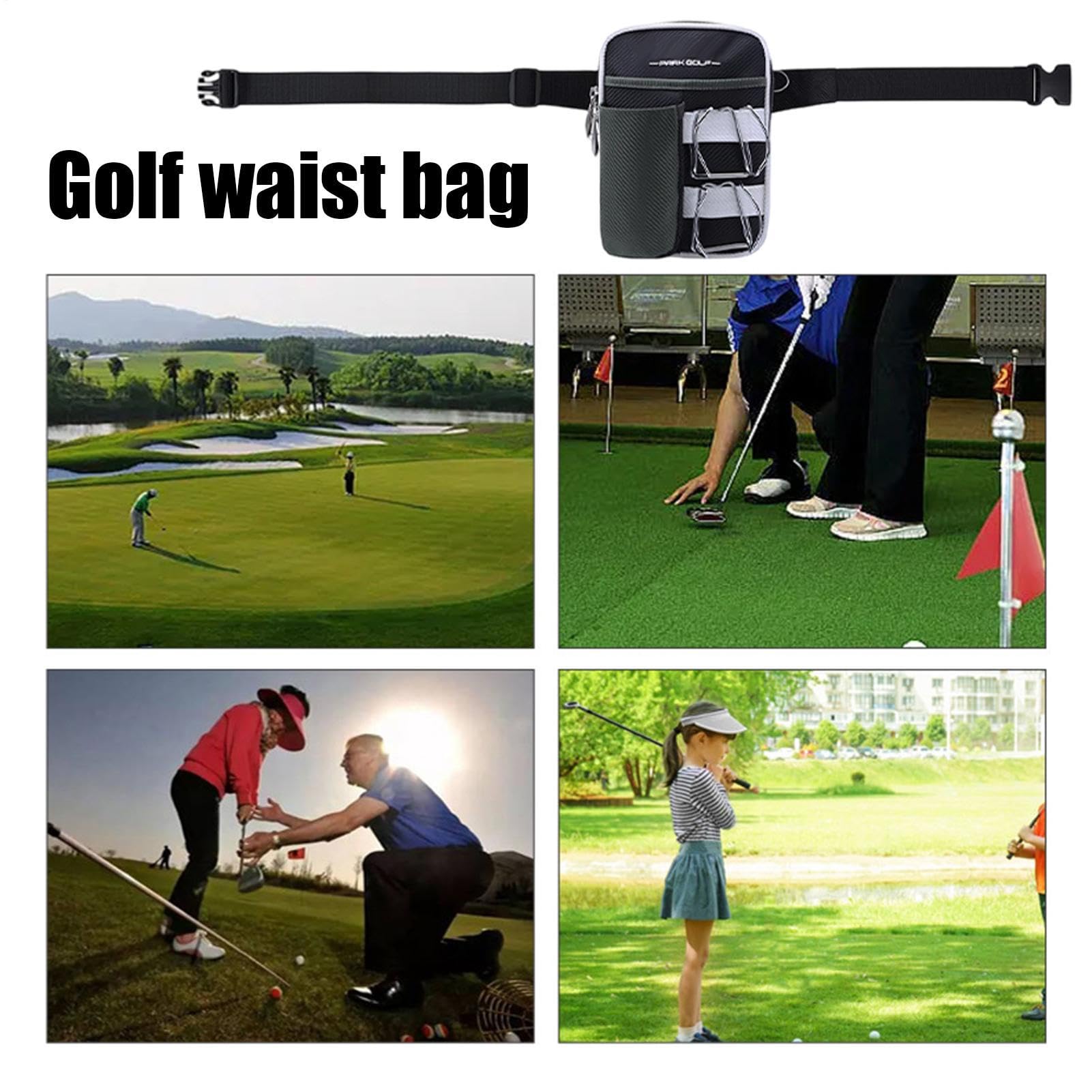 Borsa da golf portatile per accessori da golf all'aperto