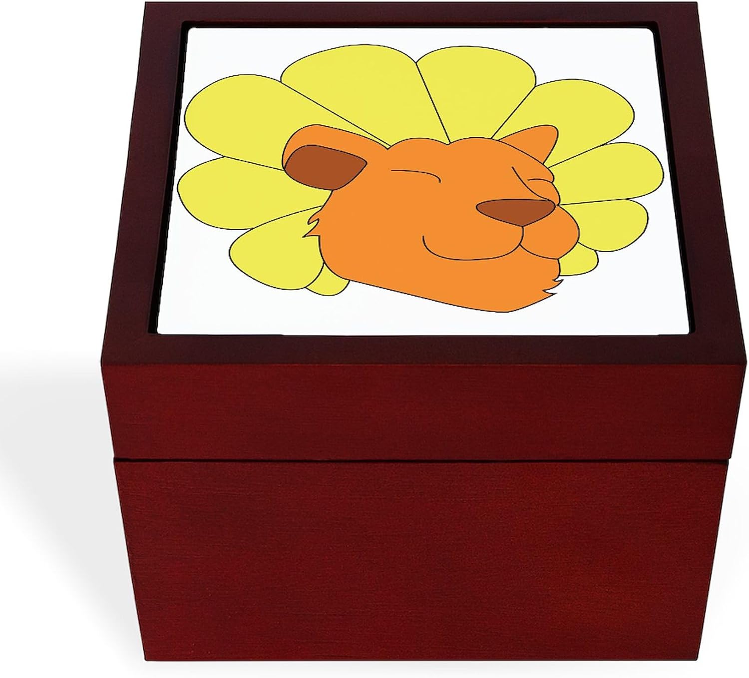 CafePress Lion King Memory Keepsake Jewelry Box, 5"x5"x3.75"