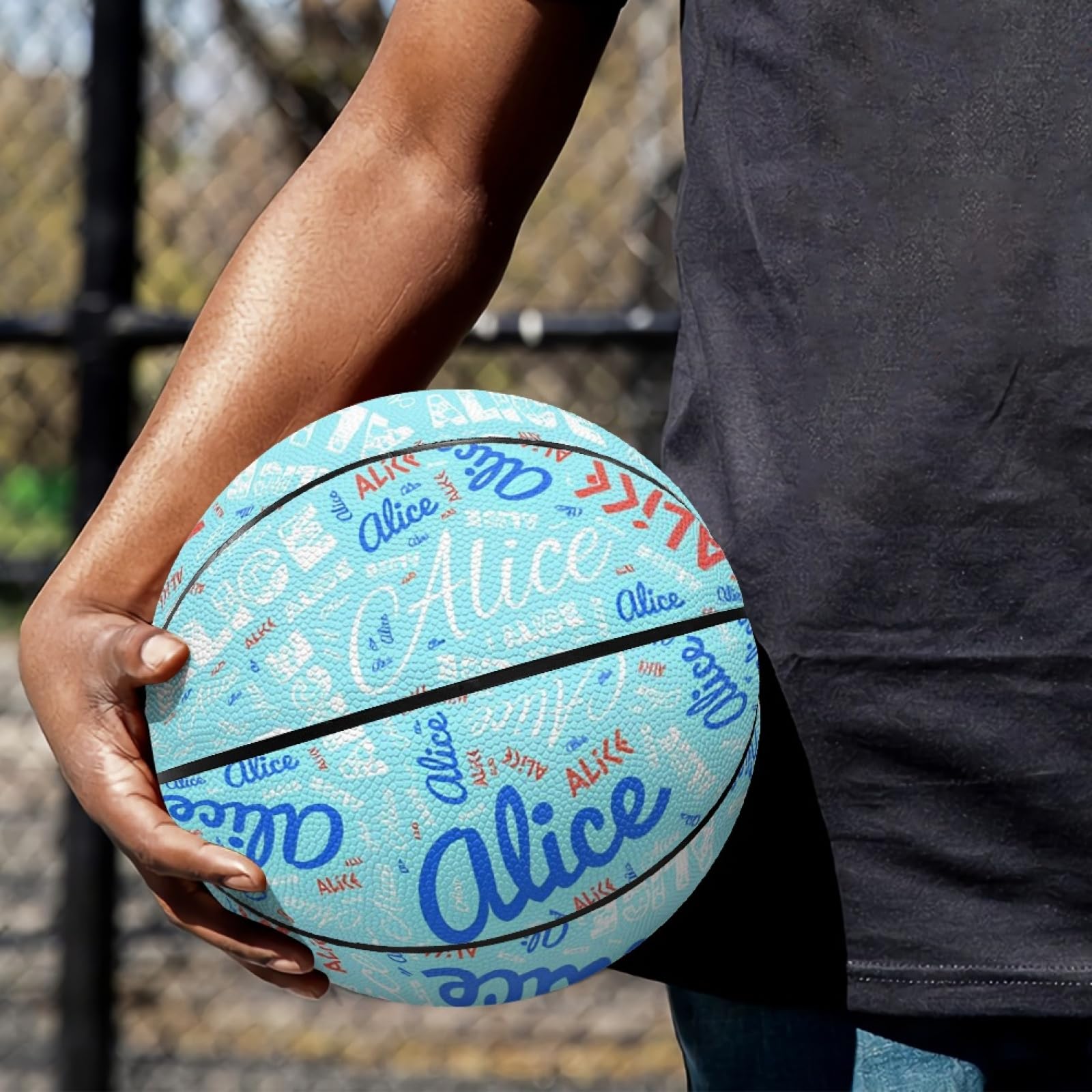 Ballons de Basket Personnalisés avec des Noms, Taille 7/ Taille 5, Cadeaux d'anniversaire Personnalisés, Cadeaux D'équipe, Cadeaux de Noël, Cadeaux pour Les Amateurs de Basket-Ball