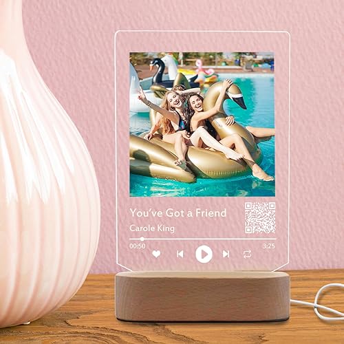 Miniatura 3 de Placa personalizada con la mejor placa privada, panel de fotos de amistad especial, cumpleaños, aniversario, graduación, fiesta, decoración del hogar