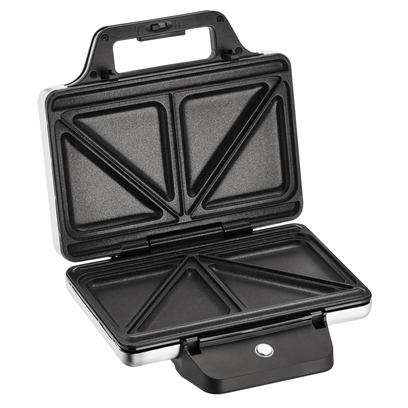 WMF Lono Sandwich Maker, Sandwichtoaster für 2 Toasts, Edelstahl matt