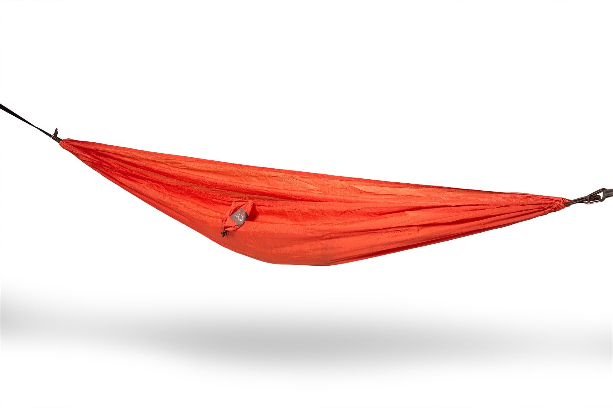 The Buffalo Republic Lumber Sack Ultra Light Weight Hammock for Camping, College Campus, Travel or Backpacking with Carabiner and Straps by TBR
