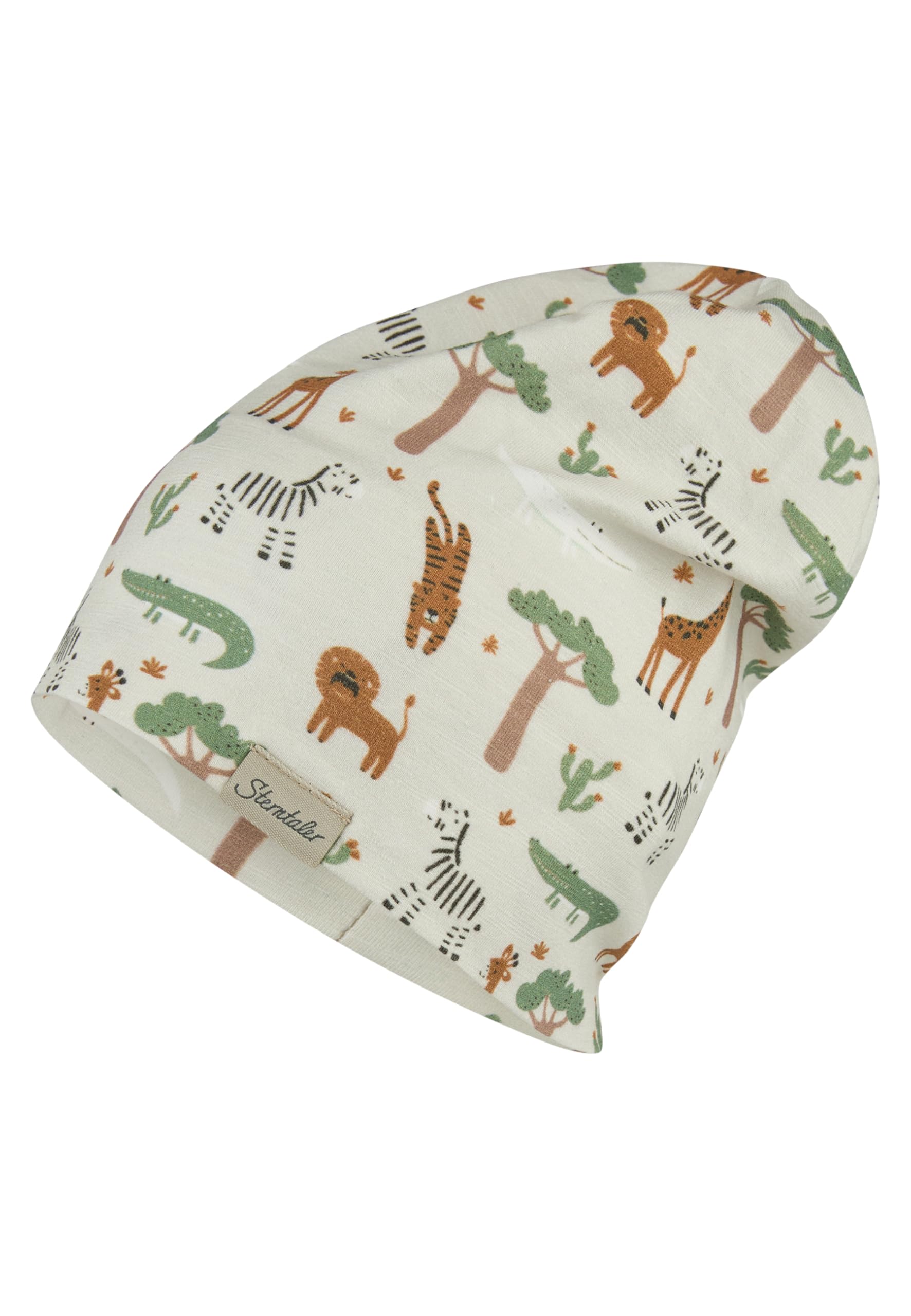 Sterntaler Unisex Baby Beanie-Mütze Beanie Safaritiere