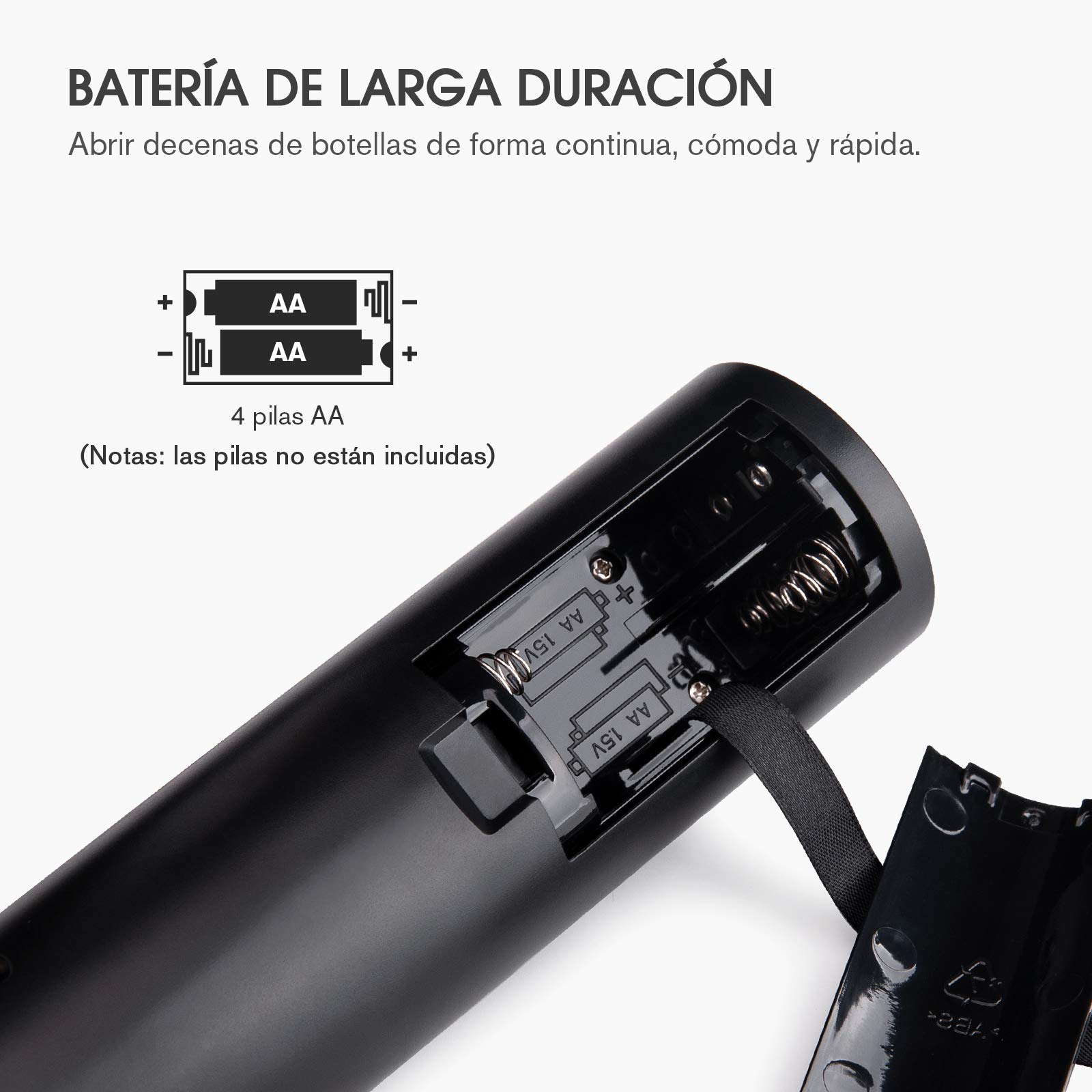 Apribottiglie di vino elettrico, set regalo con taglierina e versatore