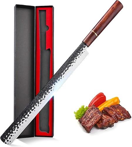 Miniatura 2 de PURPLEBIRD Paquete de cuchillos flexibles de 11 pulgadas con cuchillo de tallado más fuerte de 12 pulgadas