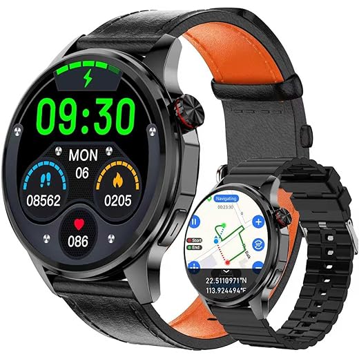 1.46" AI GPS Smartwatch with Offline Maps