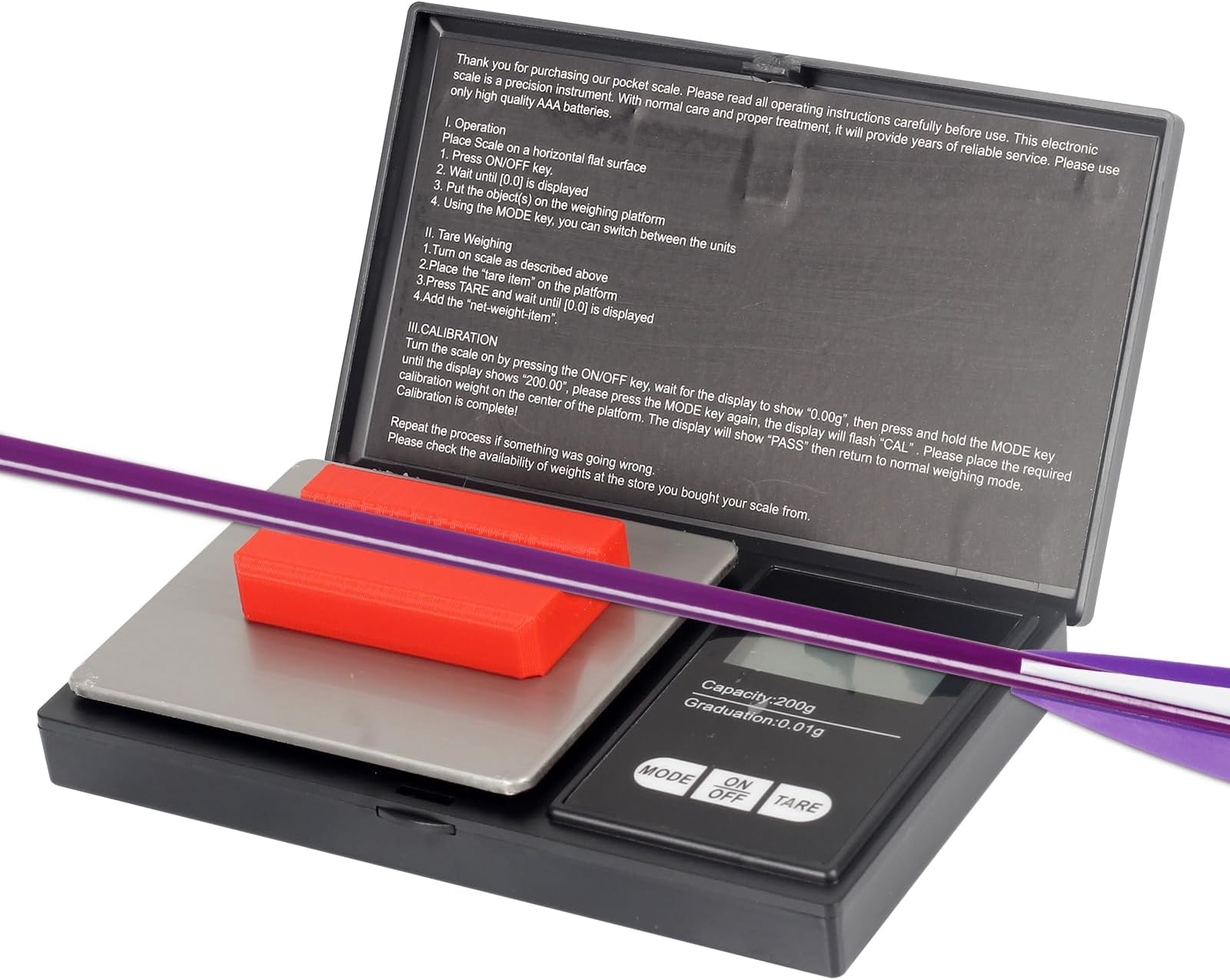 FENJANER Archery Scale Arrows Draw Weight Scale Grain/Gram Scales Portable Digital Arrow Scale