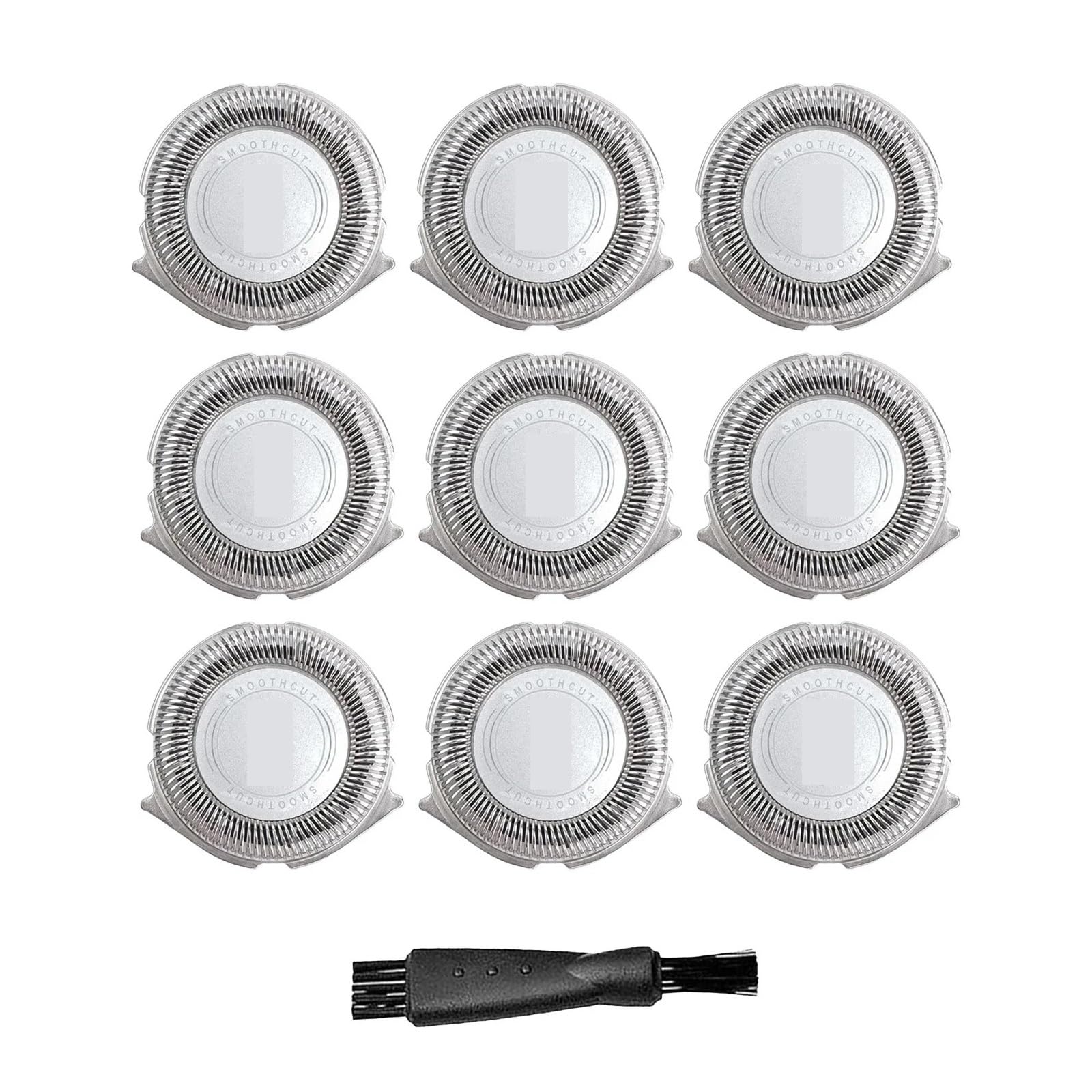 SH50 Ersatzscherköpfe, Kompatibel for Philips, Kompatibel for Norelco, Serie 5000, SH50 Ersatzklingen, Elektrische Rasur(SH50-9pcs)
