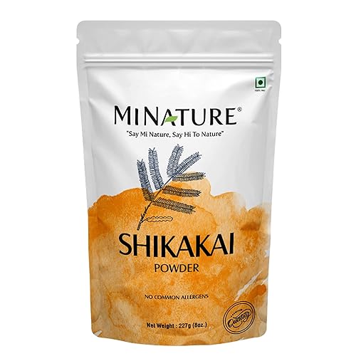 minature Shikakai (Acacia Concinna) Polvo | Excelente acondicionador y limpiador para el cabello | Cabello encrespado | Paquete de cabello para