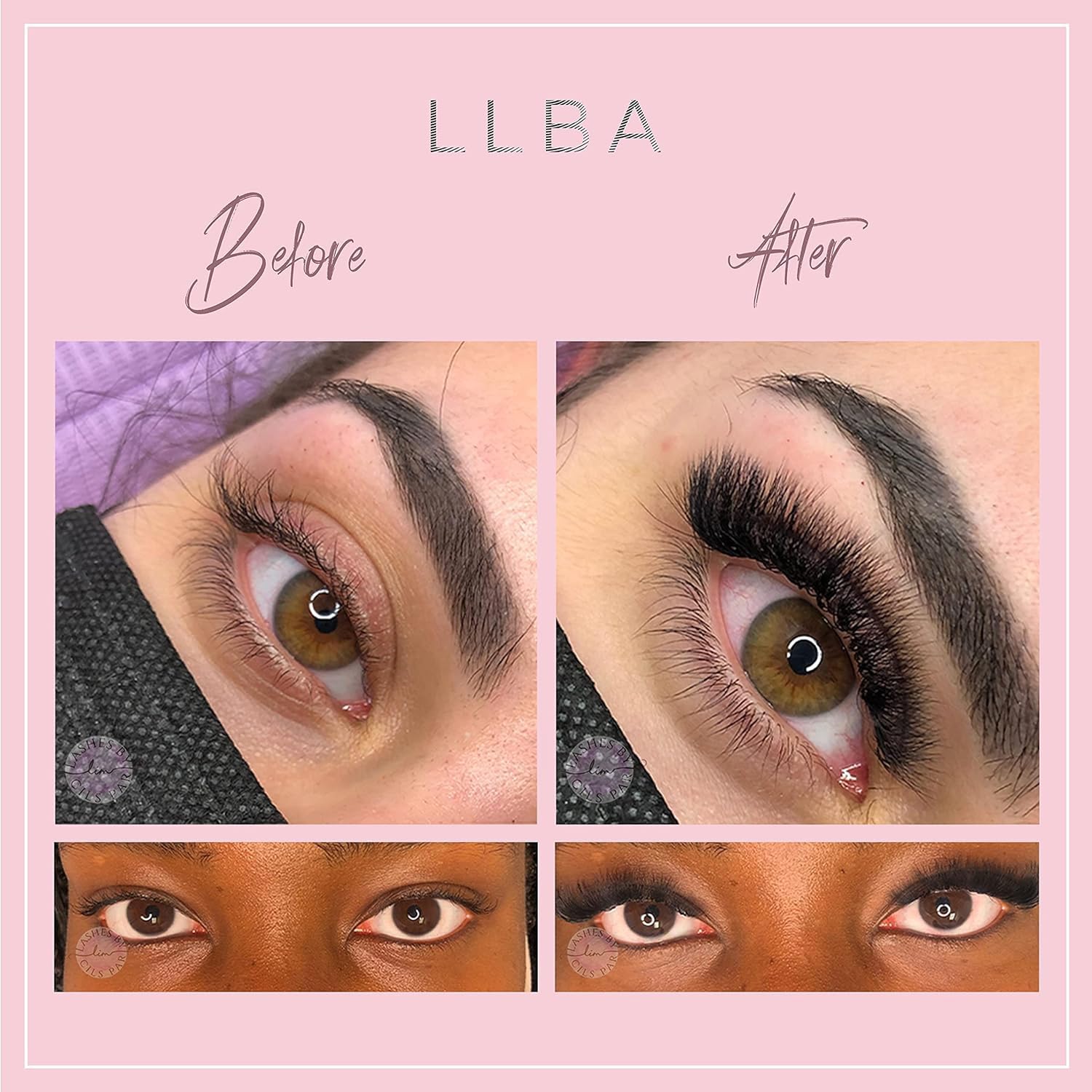 LLBA Promade Mixte, Bouquet Pré-fait Volume à La Main, Multi-Sélections de 5D à 12D, Courbes C CC D, Épaisseur 0.03~0.1 mm, 9-18mm Longueur, Longue tenue, Application Facile (8D-0.05 CC, 9-10-11mm)
