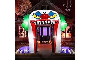 Scary Inflatable Halloween Clown Archway