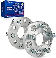 Vista 19 de KAX Espaciadores de rueda 4x4, adaptadores de espaciadores de rueda de 1" con pernos de 1/2" x20, diámetro del cubo de 59 mm, 2 piezas para Xpress