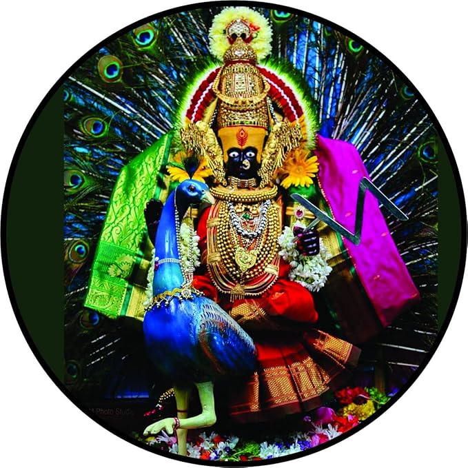 Kolhapur Mahalaxmi Logo Stickers Pack of 3 Amazon.in Office Products