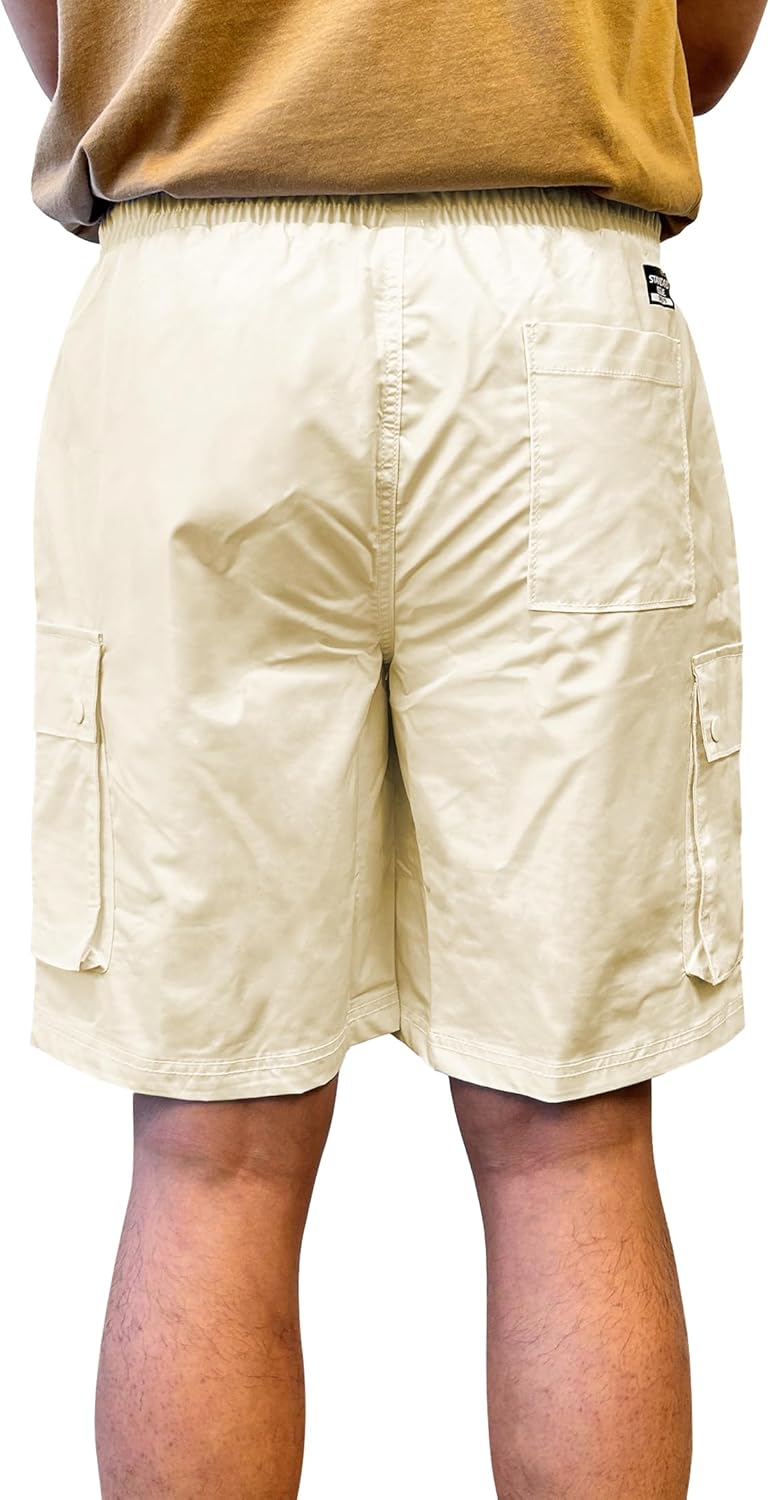 Southpole Mens Quick Dry Track Cargo Shorts, Inseam 9", Lightweight, Water Resistant - Image 3