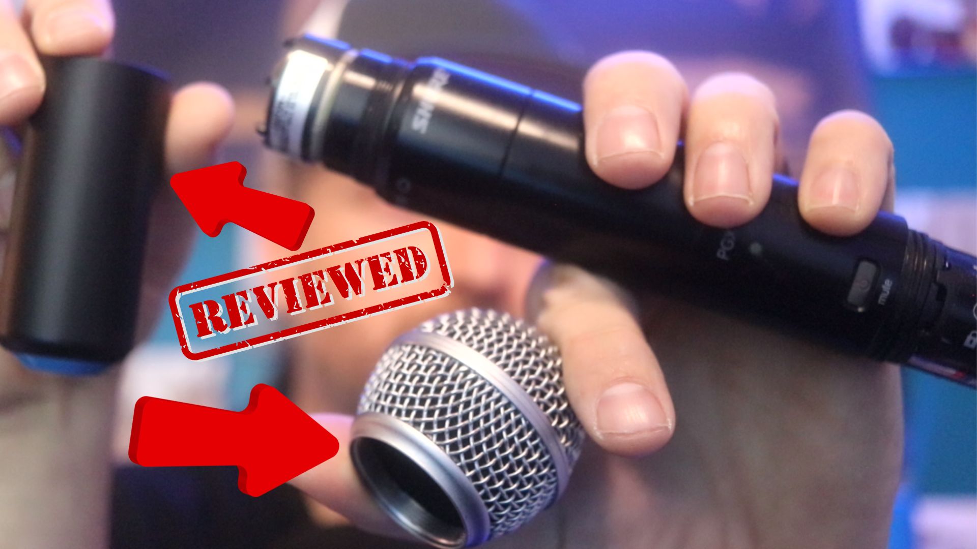 Watch shure sm58 and replacement microphone grill head and cover