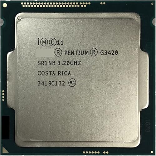 CPU Pentium G3420 3.2 GHz Dual-Core CPU Processor 3M 53W LGA 1150 Responsive and Powerful