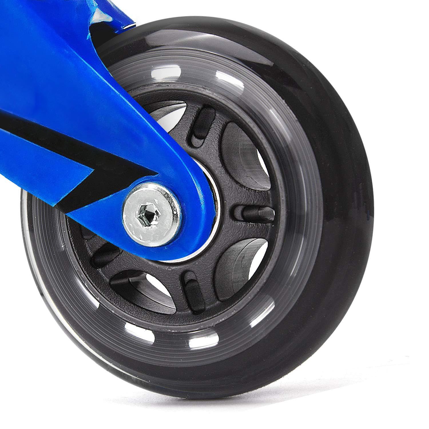 Ruote per pattini in linea, 64 mm/70 mm/76 mm, 82 A/84 A con cuscinetti ABEC-7, per interni ed esterni, ruote da allenamento per scooter, confezione da 8 (76 mm, 84 A)