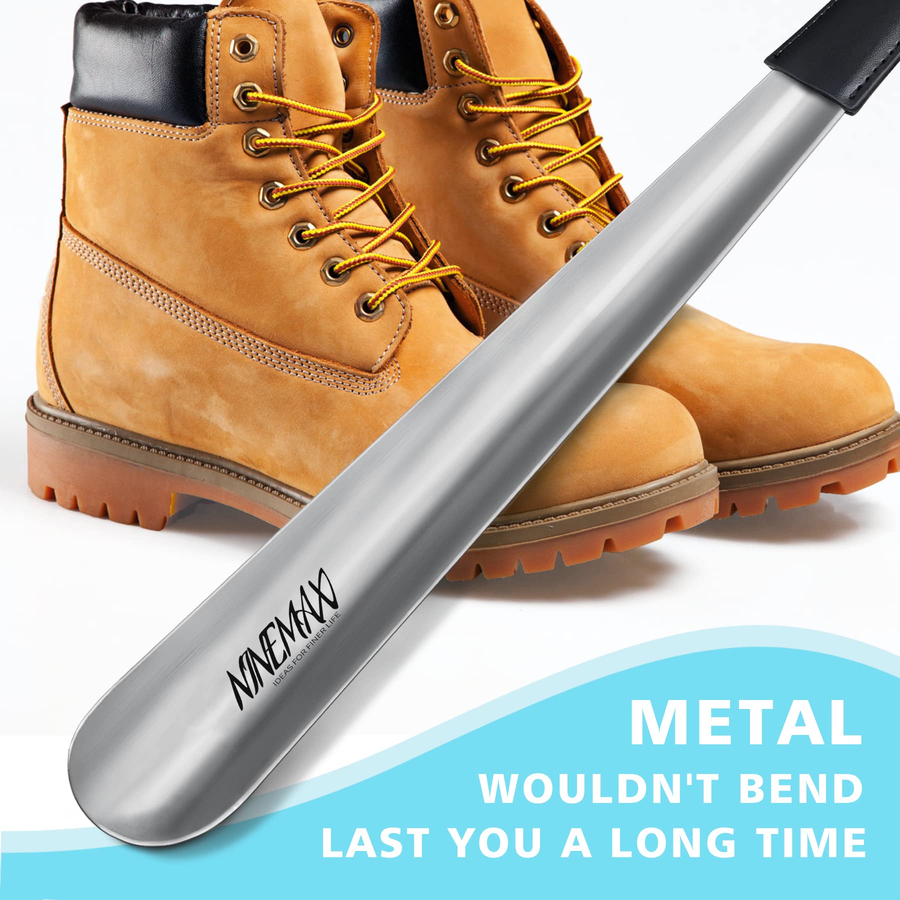 Boot Horn Snapklik.com : Shoe Horn Long Handle For Seniors, 16.5
