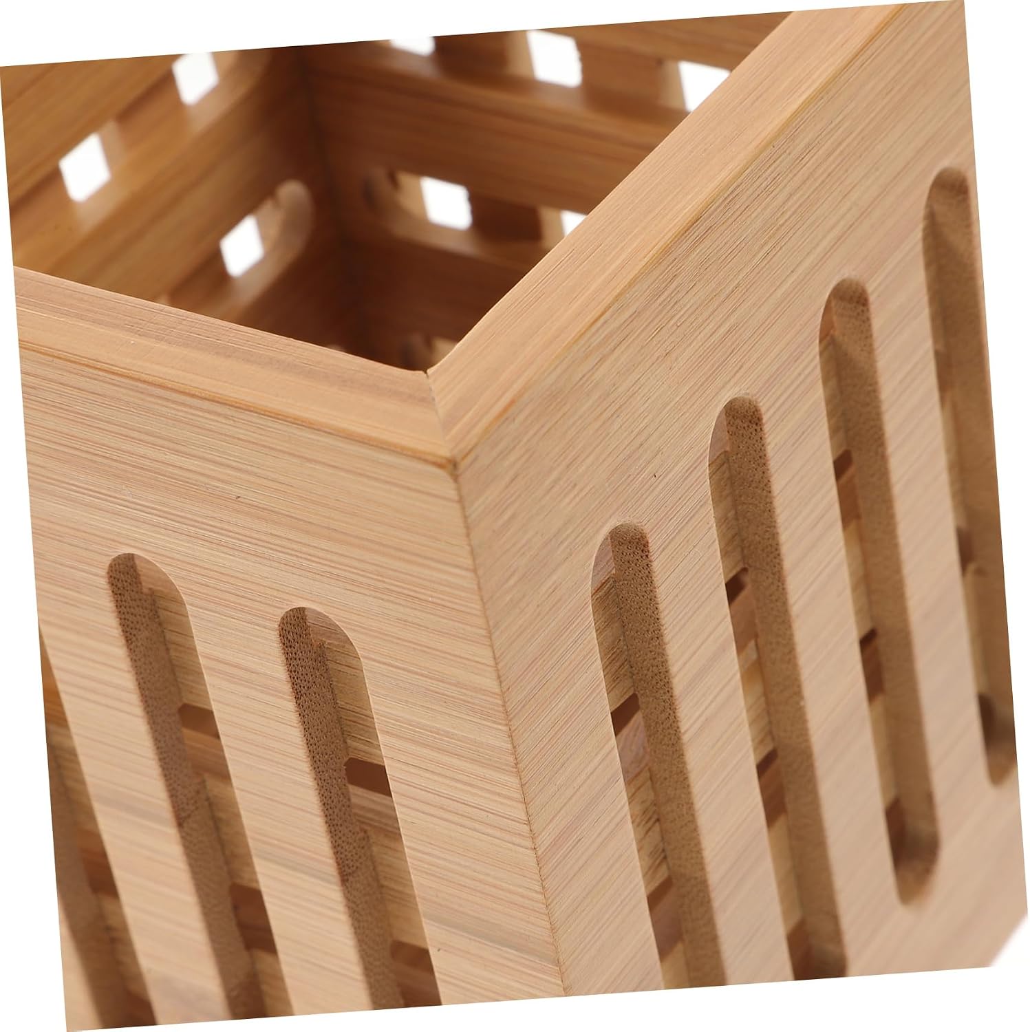 Chopstick Holder Kitchen Essentials Utensil Storage Bamboo Cutlery Organizer Food Organizer for Pantry