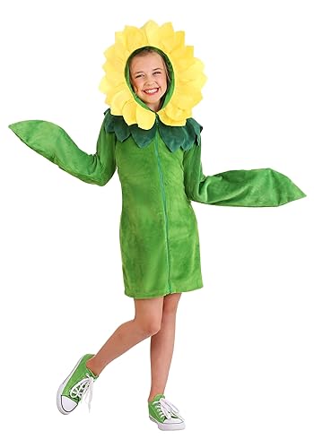 Fun Costumes Girl's Flower Hoodie Dress